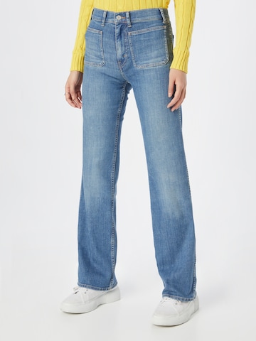 Polo Ralph Lauren Flared Jeans in Blauw: voorkant