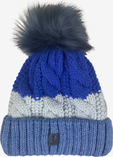 Kumixi Mütze 'Bommelmütze' in blau, Produktansicht