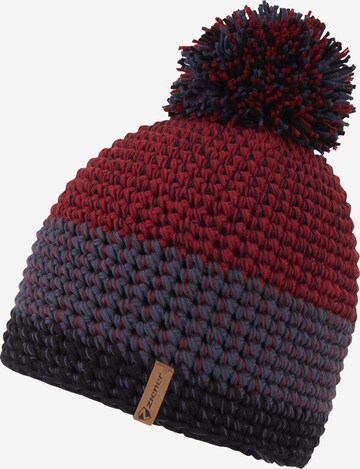 ZIENER Athletic Hat 'INTERCONTINENTAL' in Red: front