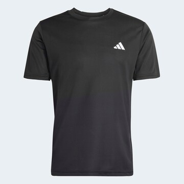 ADIDAS PERFORMANCE Shirt in Black: front