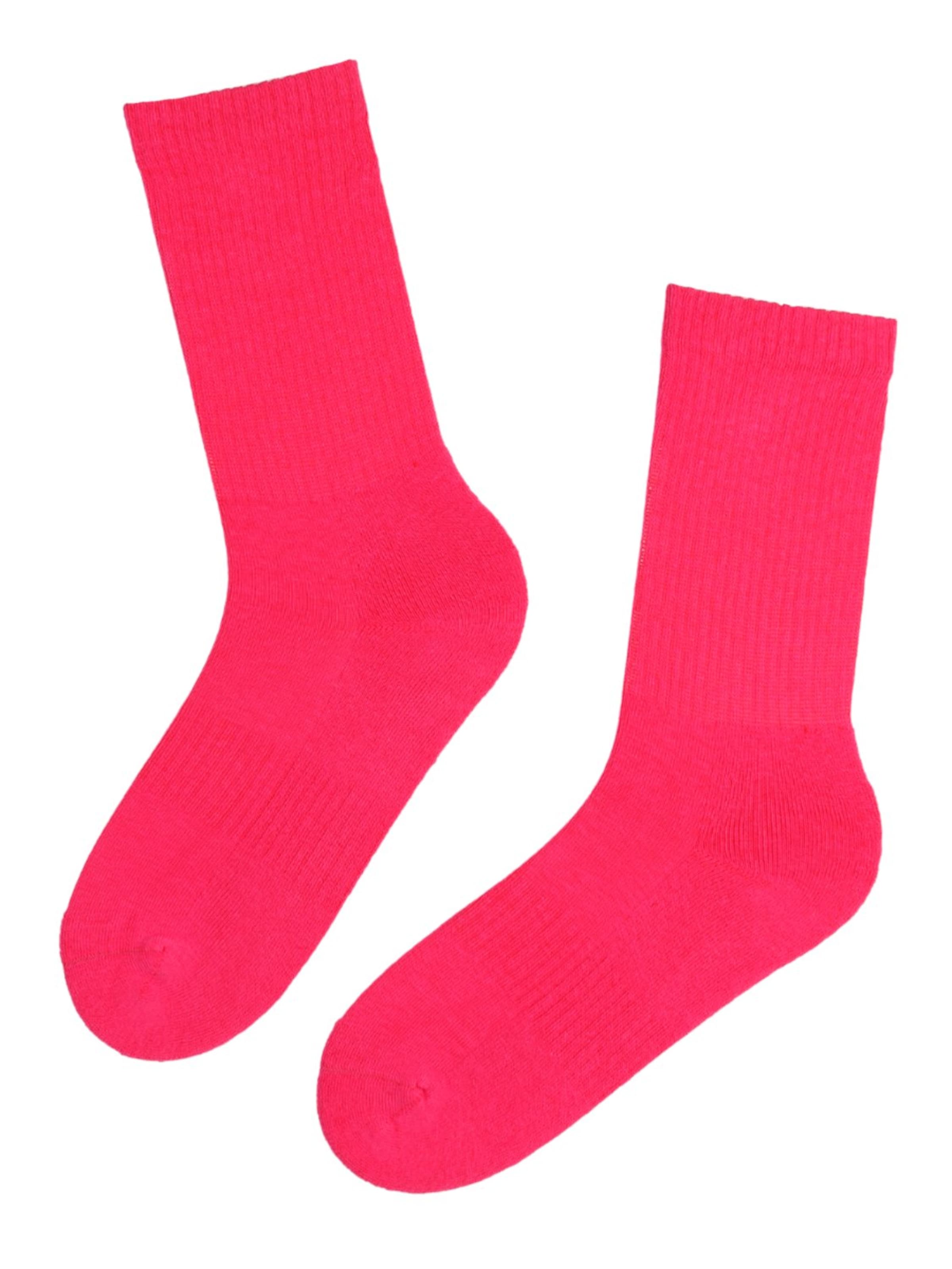 Sokisahtel Chaussettes ''Tennis'' en 36-40 en rose, Vue avec produit