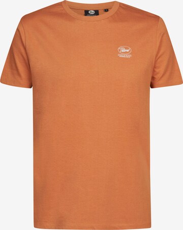 Petrol Industries Shirt in Orange: front