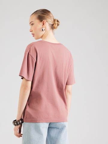 T-shirt Lee en rouge : derrière