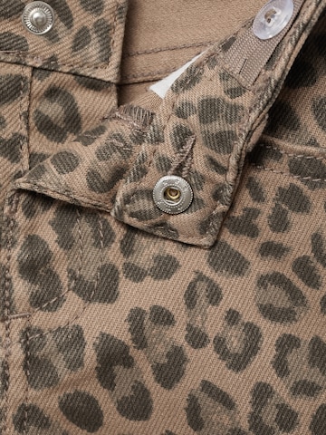 MANGO KIDS Loosefit Džíny – hnědá