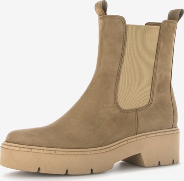 GABOR Chelsea Boots in Brown: front