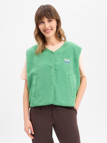 Gilet 'Hoktown' AMERICAN VINTAGE en vert : devant