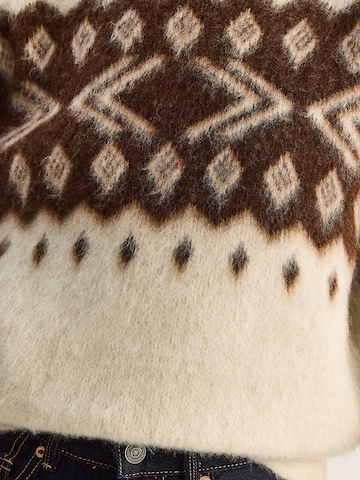 Pull-over 'Pullover' Bianco Lucci en marron
