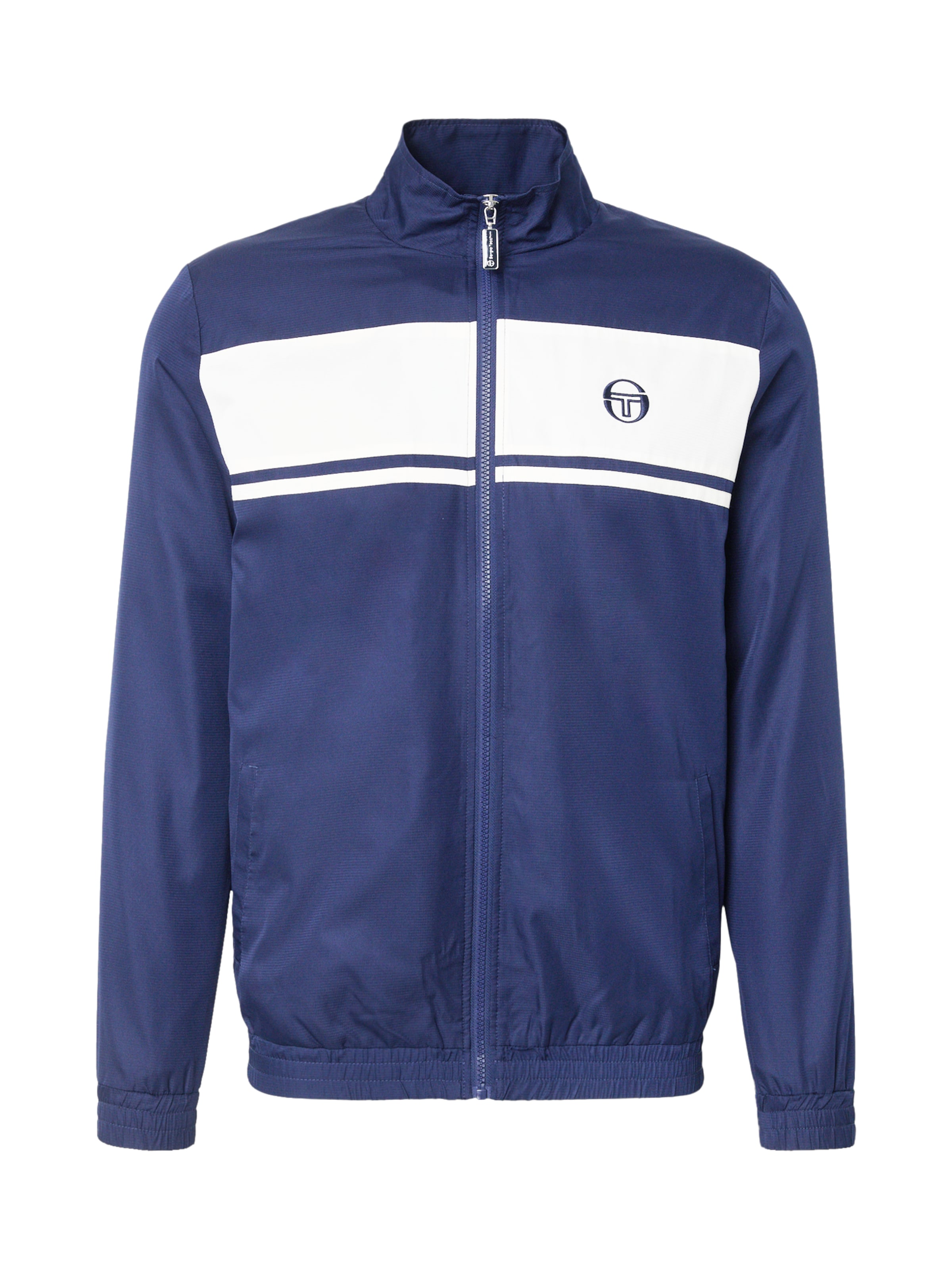 Giacca di felpa di Sergio Tacchini in blu: frontale