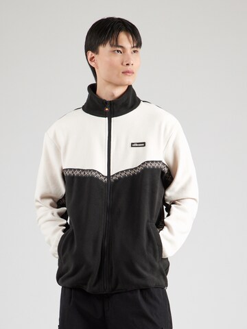 ELLESSE Fleecejacke 'Atlin' in Schwarz: Vorderseite