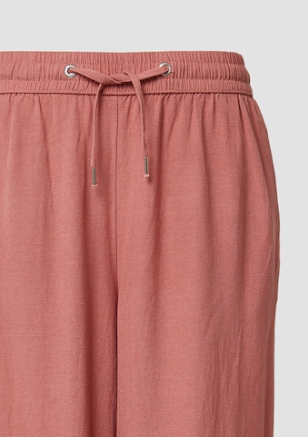 QS Wide Leg Hose in Orange