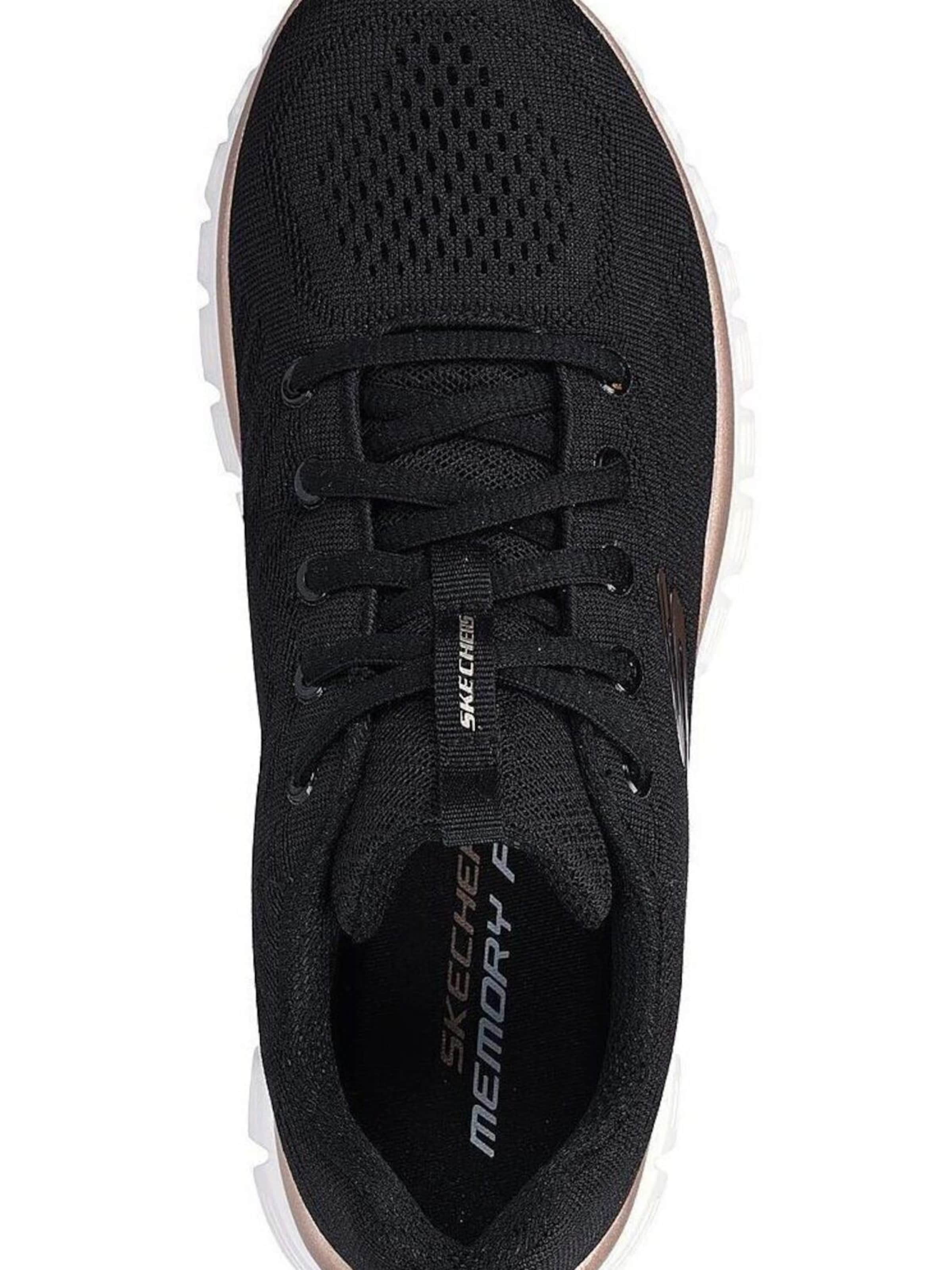 Scarpa sportiva 'Get Connected' di SKECHERS in nero