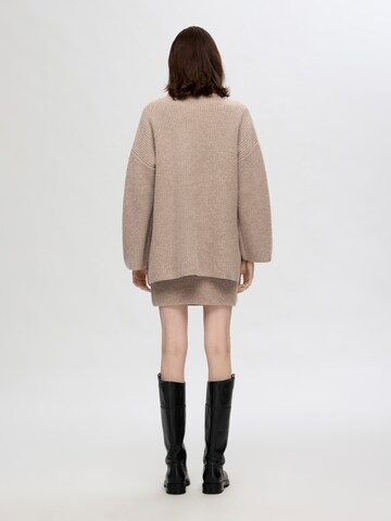 SELECTED Oversized Sweater in Beige