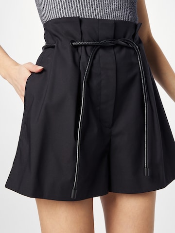 3.1 Phillip Lim Loosefit Shorts in Schwarz