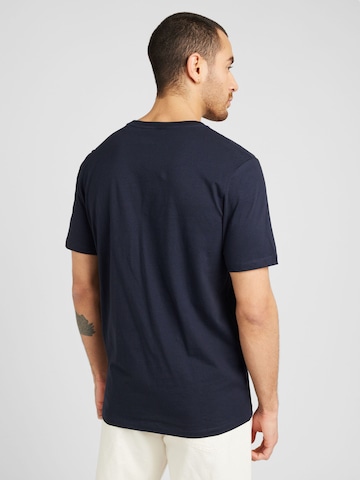 Lindbergh T-shirt 'Copenhagen' i blå
