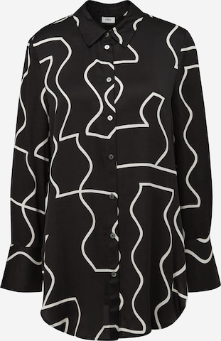 s.Oliver BLACK LABEL - Blusa en negro: frente