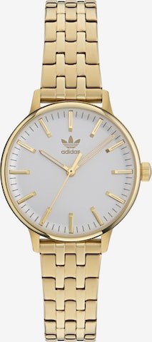 ADIDAS ORIGINALS Analog Watch in Gold: front