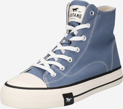 MUSTANG Sneaker in himmelblau / schwarz / weiß, Produktansicht