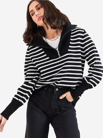 Pull-over 'Pullover' Bianco Lucci en noir