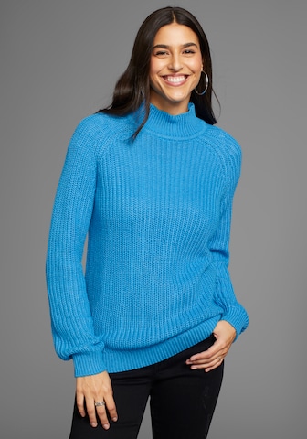 LAURA SCOTT Sweater in Blue: front