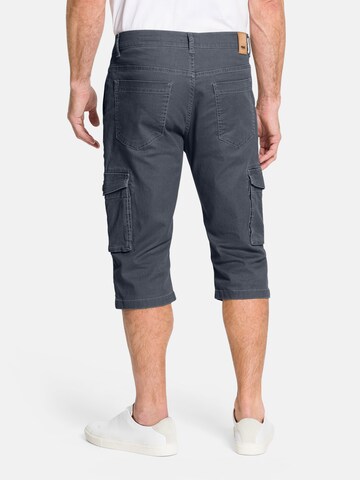 PIONEER Slim fit Cargo Pants 'Carlo' in Blue