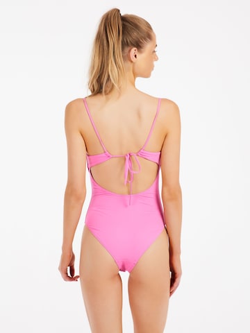 PROTEST Badeanzug 'PRTTime'‌‌‌‌ in Pink