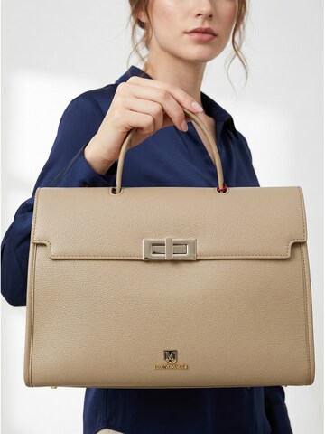 Borsa a mano 'Borsa a Mano Patty Small Bruno Magli Eco-Leather Chiusura Girello' di Bruno Magli in grigio