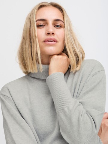 PULZ Jeans Pullover 'Steffi' in Grau
