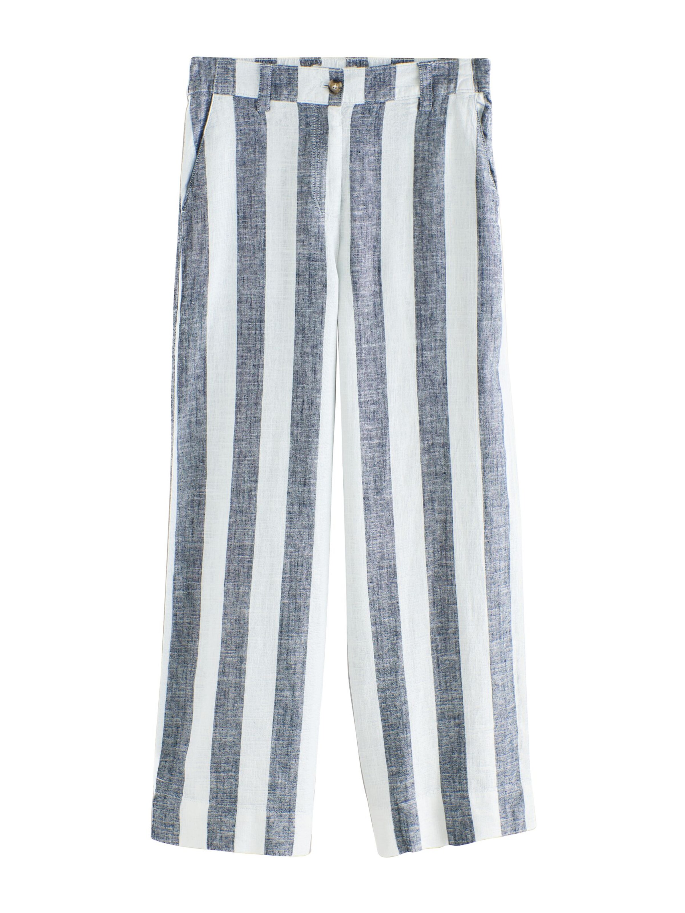 Next Broek in 38/kort in de kleur Pastelblauw / Blauw gemêleerd, Productweergave