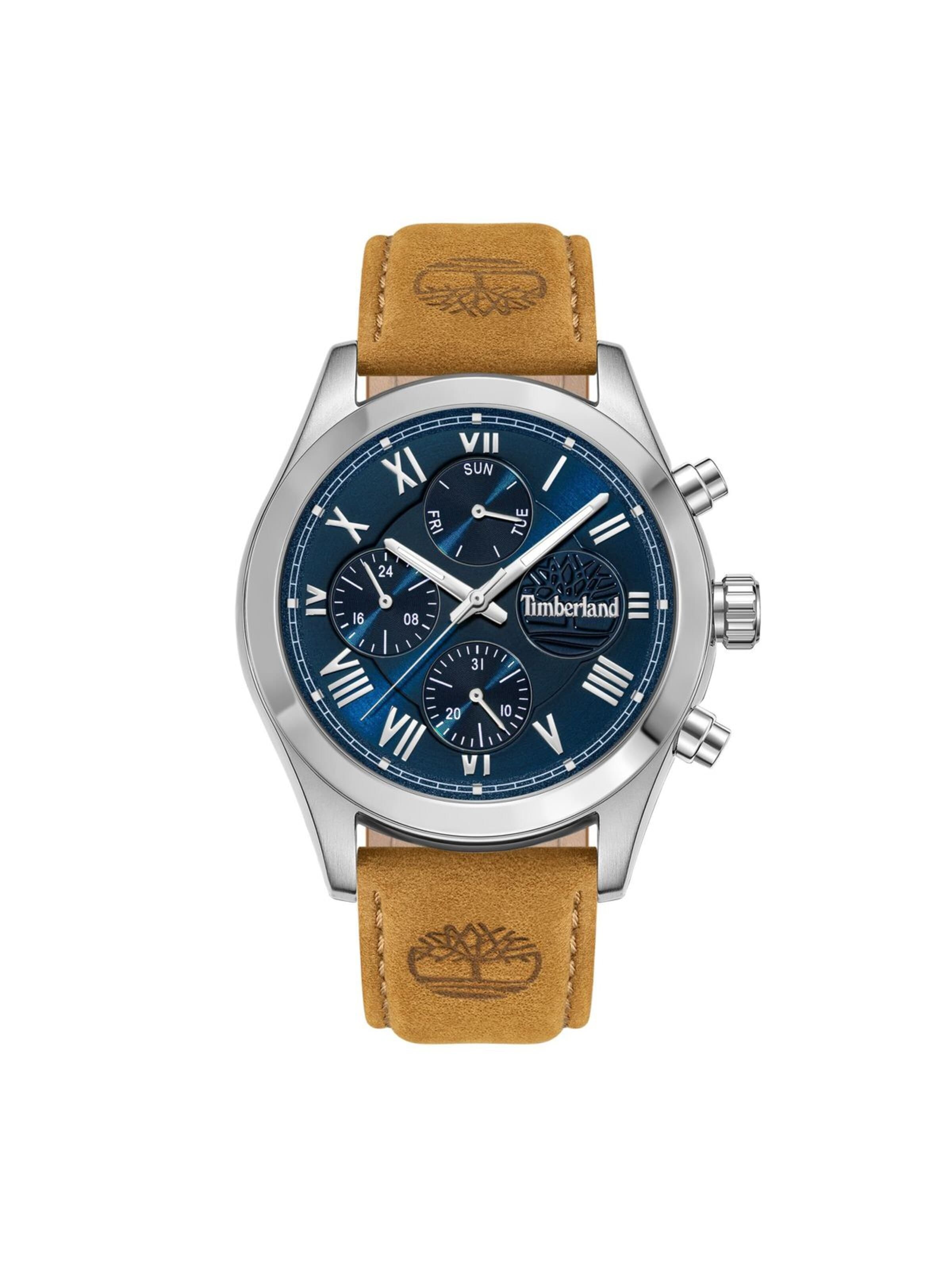 Montre à affichage analogique TIMBERLAND en beige : devant