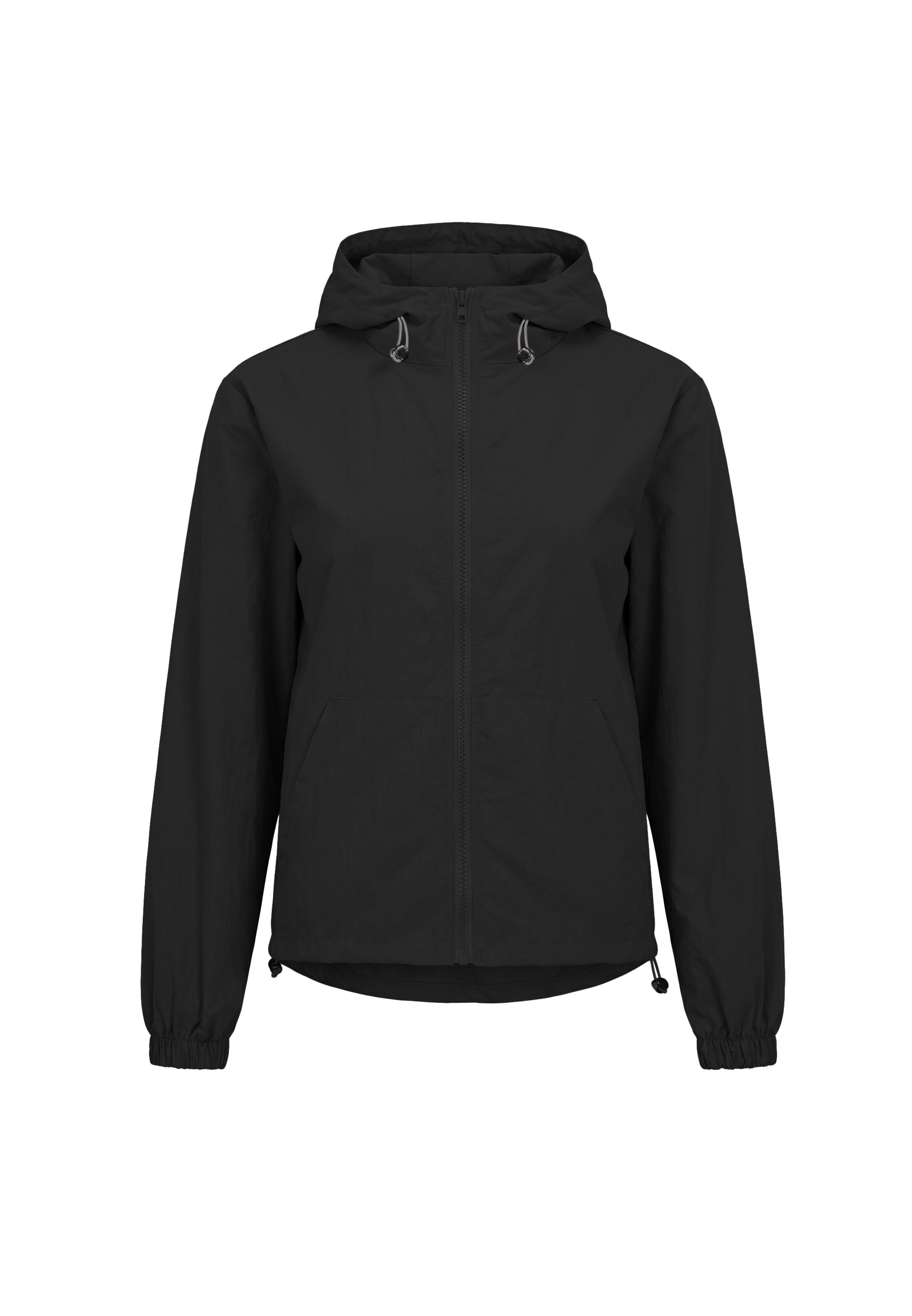 MO - Chaqueta de entretiempo en negro: frente