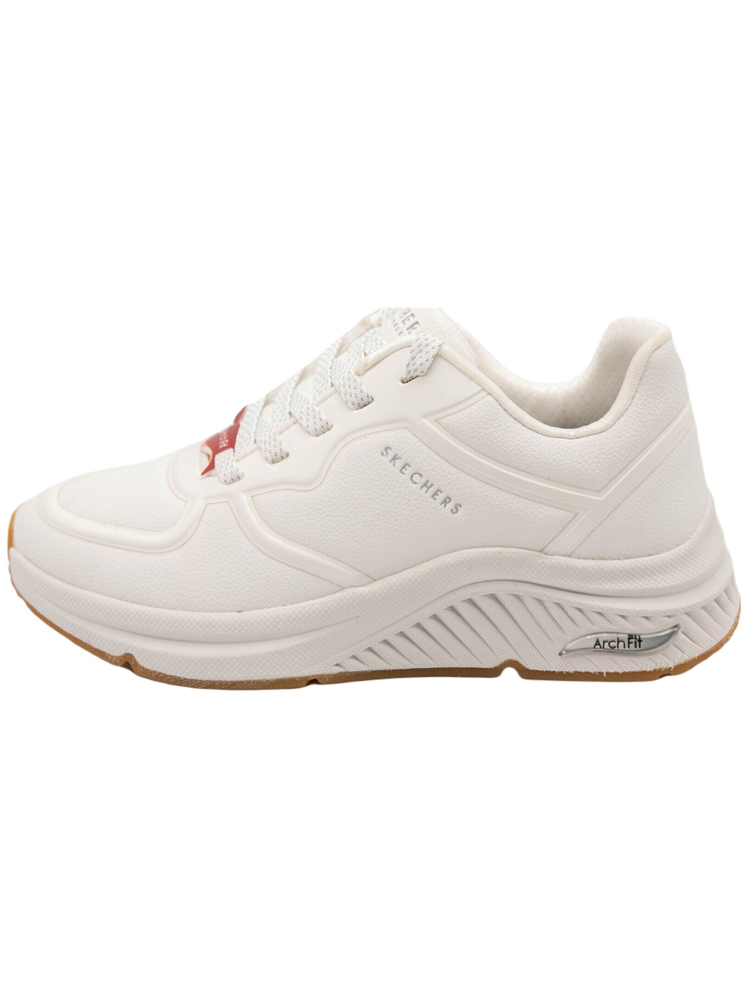 SKECHERS - Calzado deportivo 'Skechers S-Miles' en blanco: frente