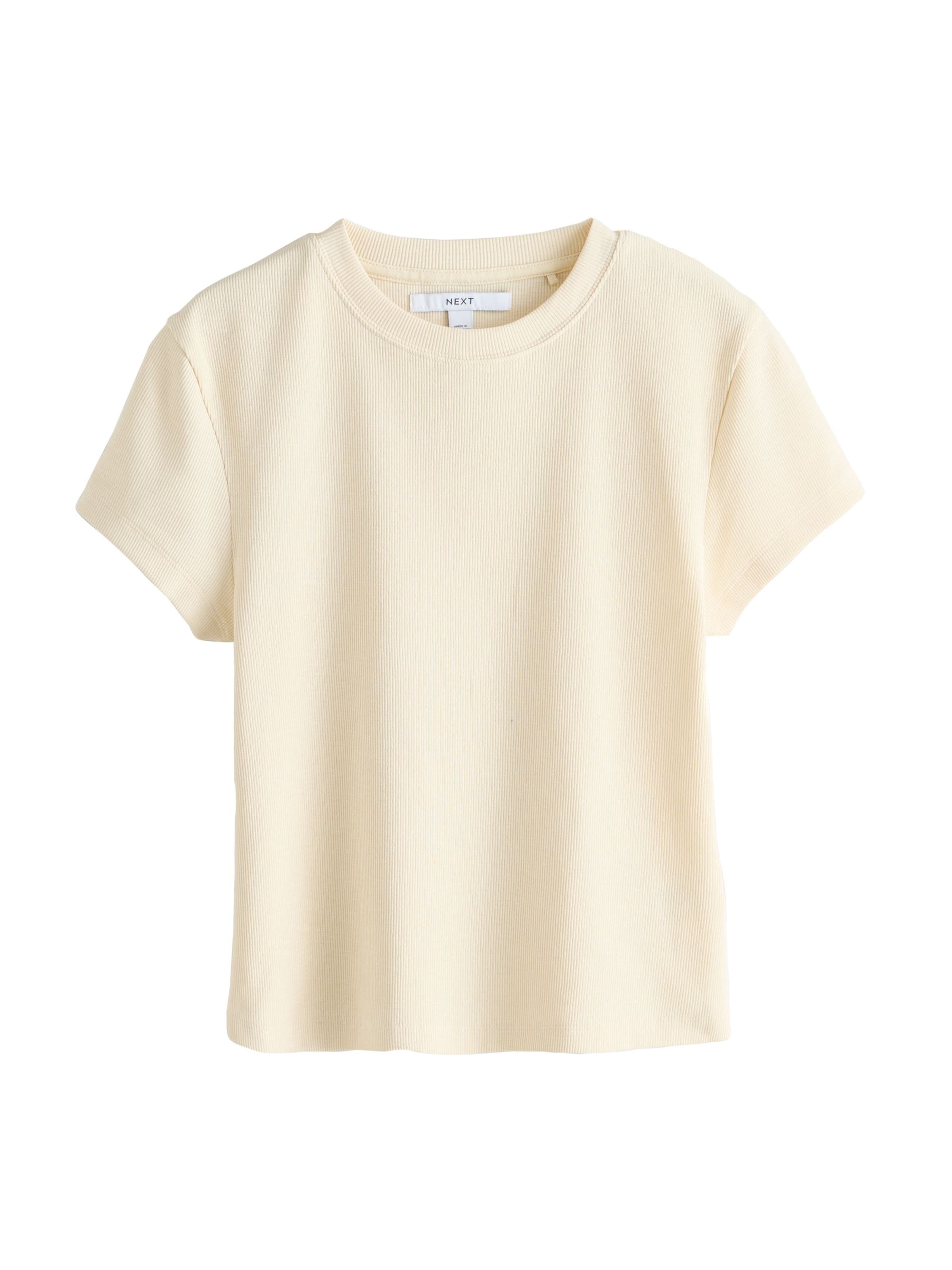 Next T-shirt en XS en crème, Vue avec produit