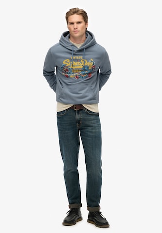 Sweat-shirt Superdry en bleu