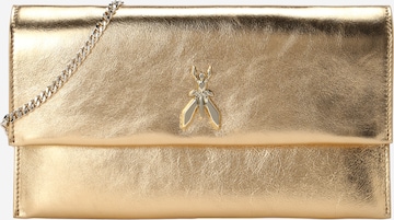 PATRIZIA PEPE Clutch in Gold: front