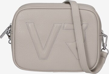 Borsa a tracolla 'Borsa a Tracolla Donna Pelle Virginia Rhinè Zip' di Virginia Rhinè in grigio: frontale