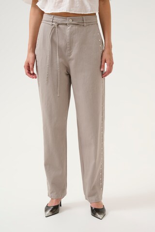 Loosefit Pantalon 'KBUnique' KAREN BY SIMONSEN en gris : devant