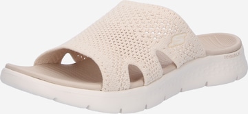 SKECHERS Pantolette 'Flex' in Weiß: predná strana