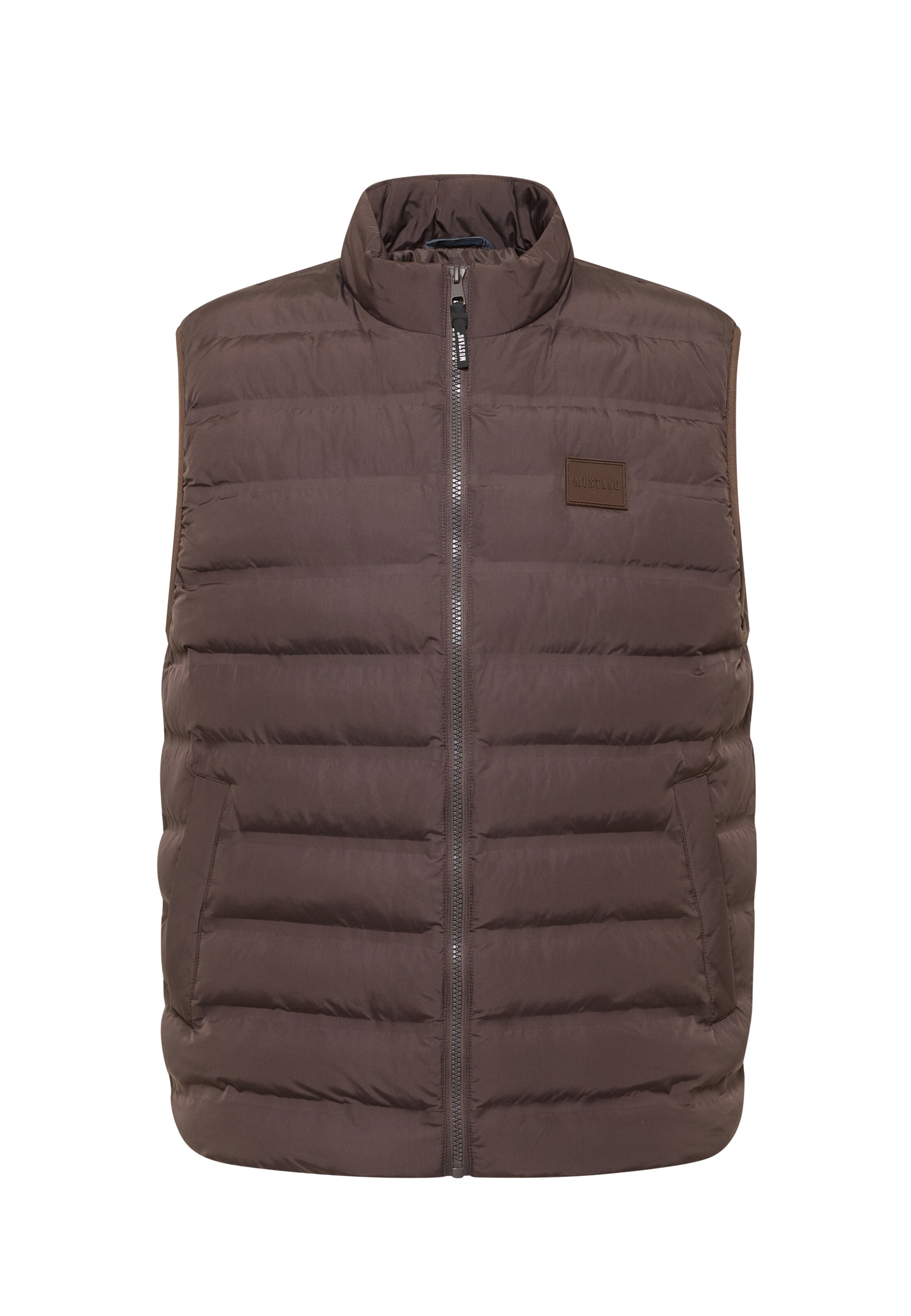 Gilet 'Dublin' MUSTANG en marron : devant