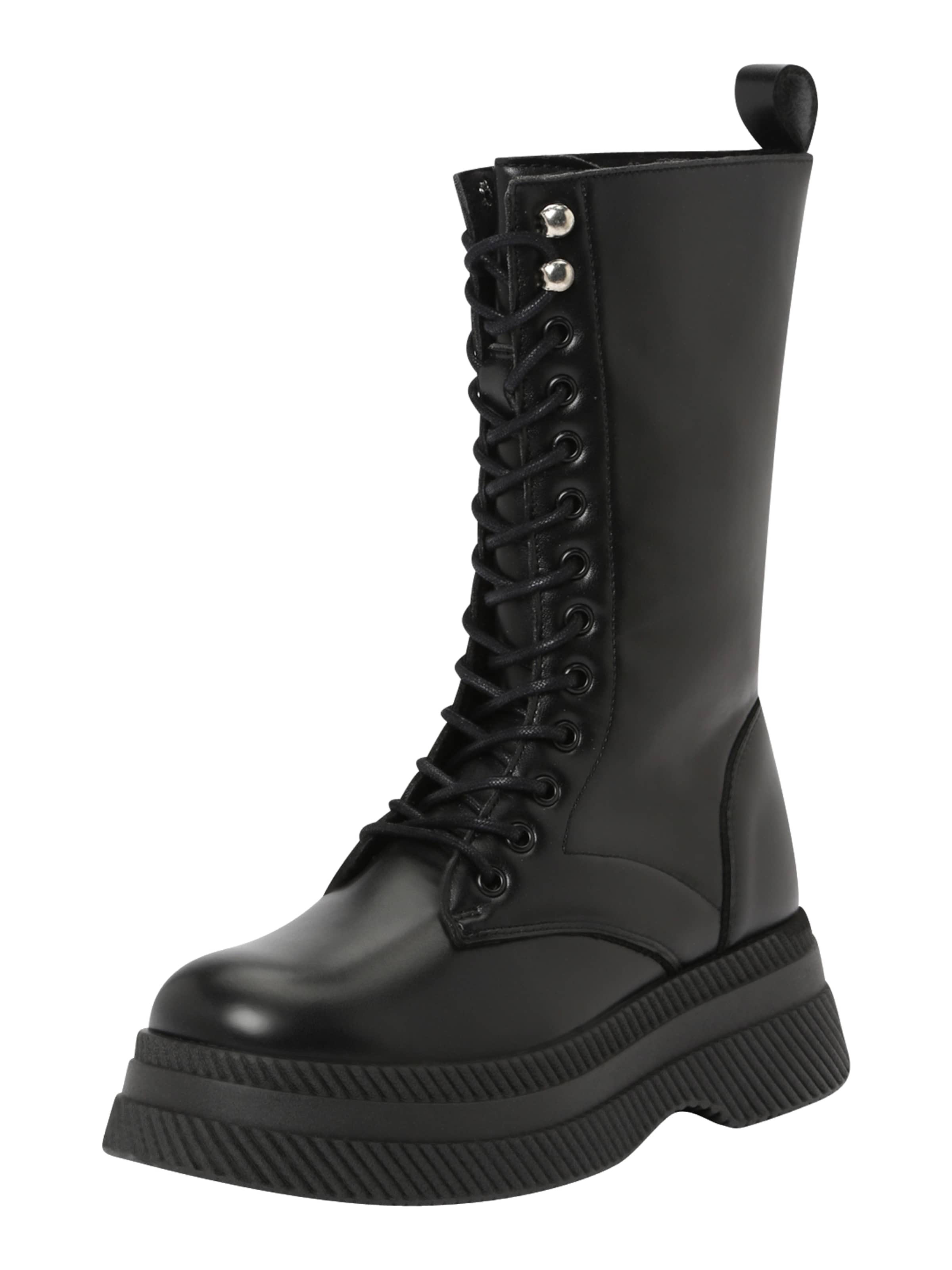 STEVE MADDEN Stiefel 'Giulia' in Schwarz: Vorderseite