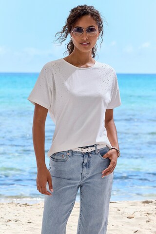 LASCANA Shirts i beige: forside