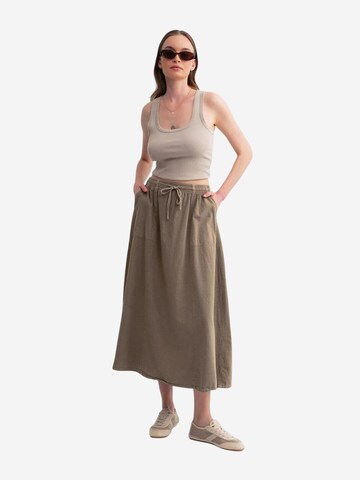 MixRay Skirt in Beige