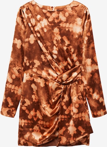 MANGO Dress 'Fuego' in Brown: front