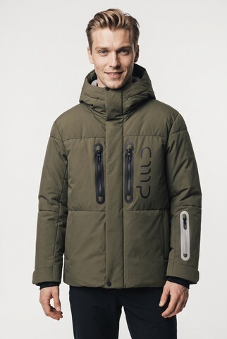 CMP Performance Jacket in Green: front