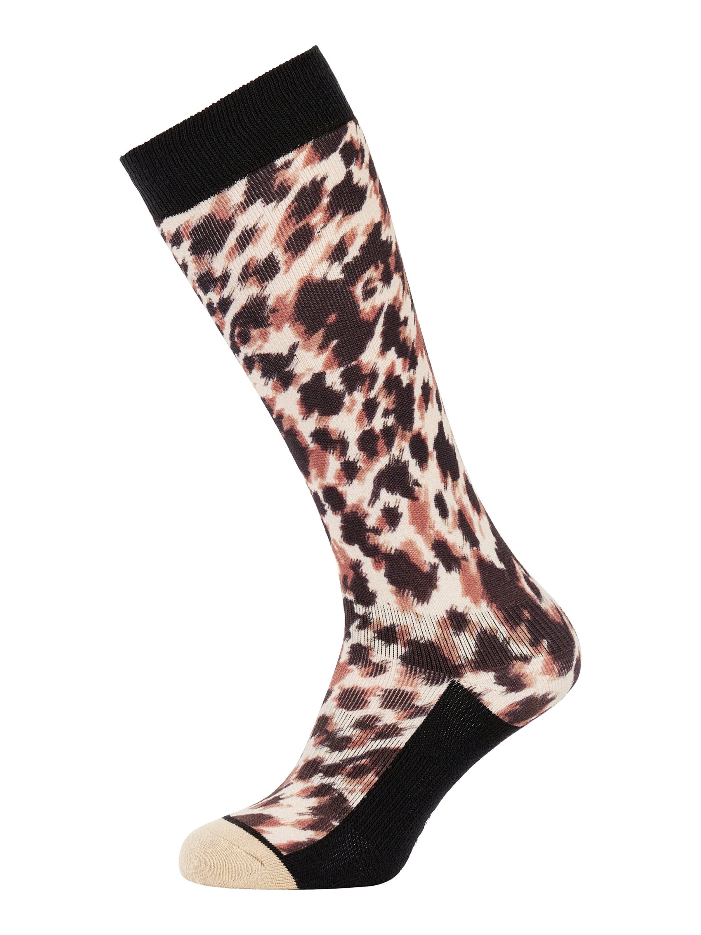 PROTEST Sportsocken 'PRTElle' in Braun: Vorderseite