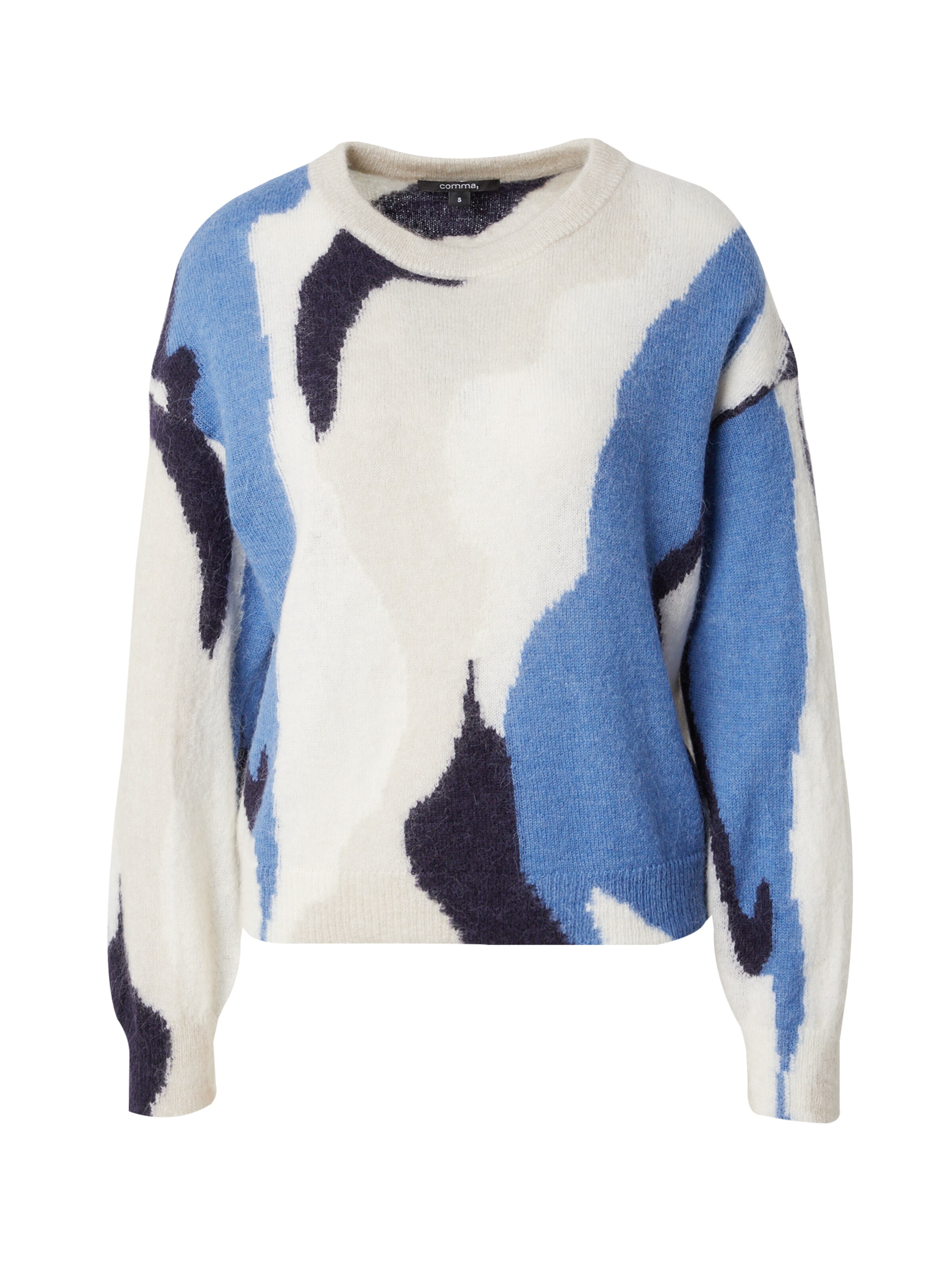 COMMA Pullover in Blau: Vorderseite