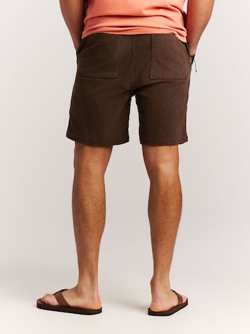 PROTEST Regular Broek 'PRTUleyo' in Bruin
