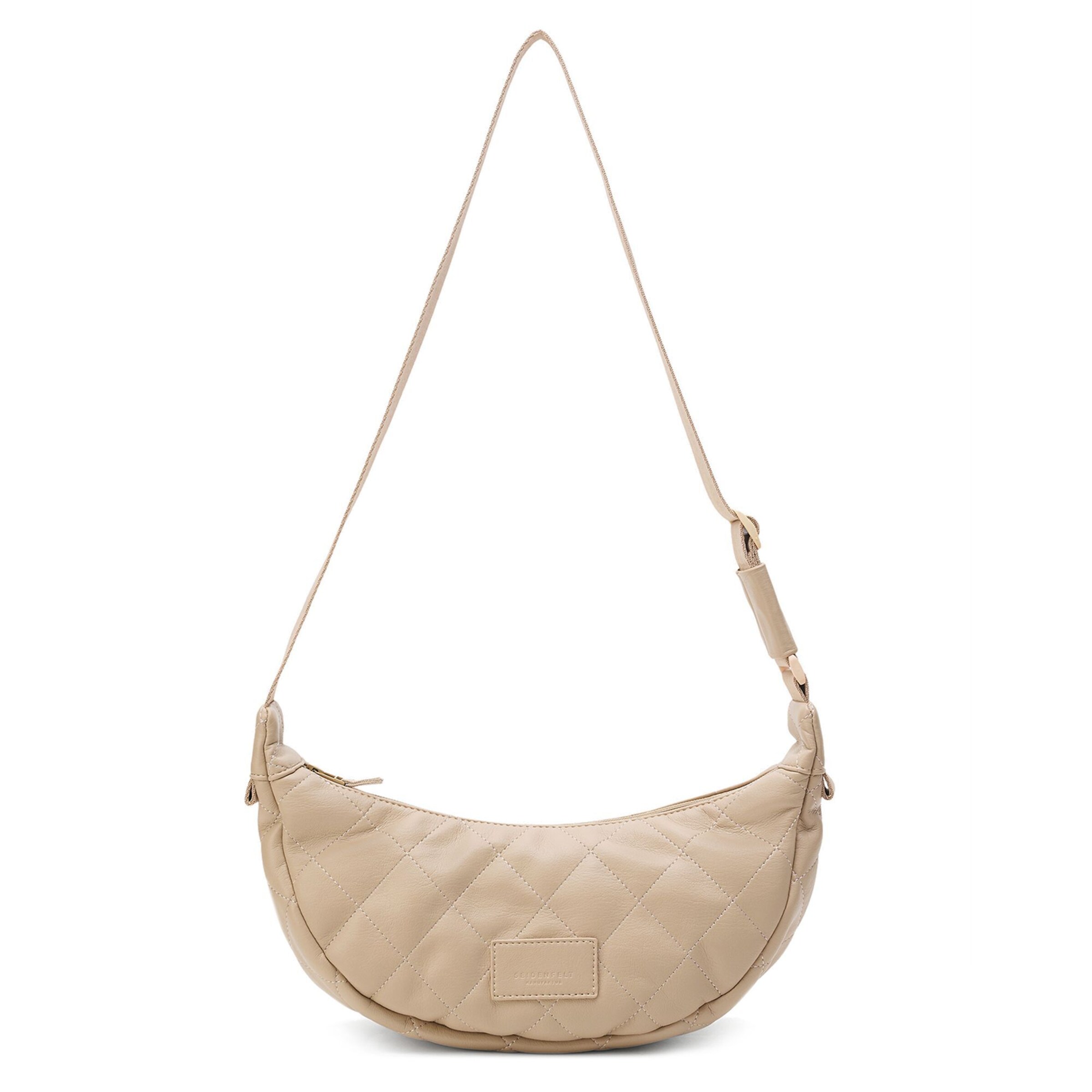 Seidenfelt Crossbody bag 'Evenes' in Beige: front