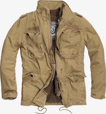 Brandit Jacke 'Giant' in Beige: predná strana