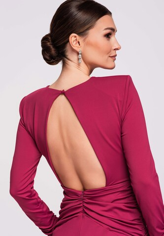 Ombre Avondjurk in Roze