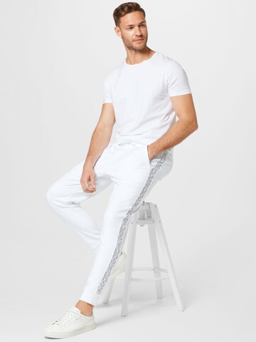 HUGO Red Tapered Pants 'Daky' in White